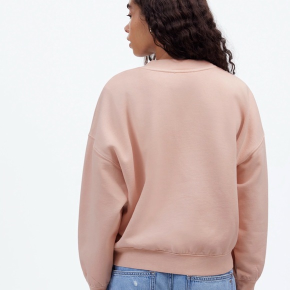 Madewell Relaxed Mockneck Sweatshirt - Picture 3 of 8